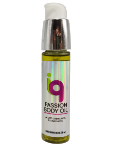 Fotografia de producto Passion Oil con contenido de 30 ml. de Iq Herbal Products